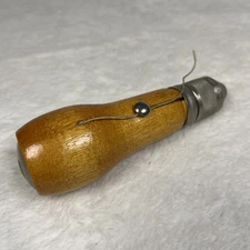 VTG Stewart Mfg. Co. Speedy Stitcher Leather Sewing Awl w/ Needles & Thread 4.5"