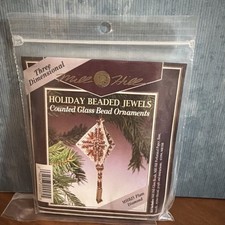 Mill Hill 3D Holiday Beaded Jewels Bead Ornament Kit - Plum Diamond MHBJ5