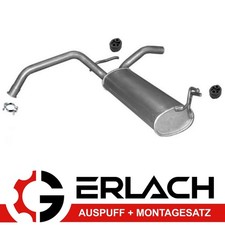 Endschalldämpfer für Toyota Aygo / Peugeot 108 / Citroen C1 1.2 Auspuff 9844