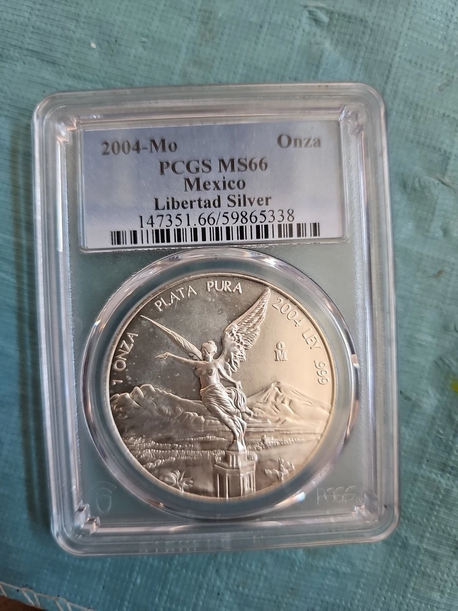 Mexico coin 2004 100 Peso 銀貨新品 【公式通販】