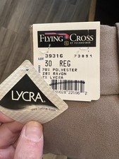 Flying Cross Fechheimer Tan Cargo Pants 30 Reg Uniform Elastic Waist Tactical SO