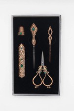 Craft Scissors for Felting & Embroidery Wizardi F07-M13-3-copper