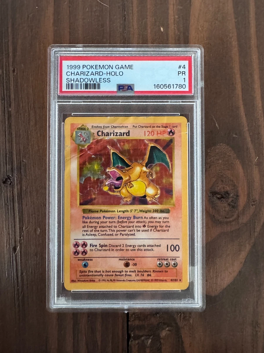 Collectible Individual Grade 1 Charizard Pokémon TCG Card Games in