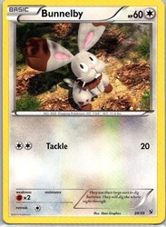 Bunnelby 30/39 Kalos Starter Set Common