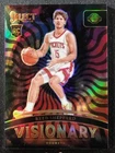 2024-25 Panini Select Reed Sheppard Rockets RC Rookie Visionary Case Hit SSP