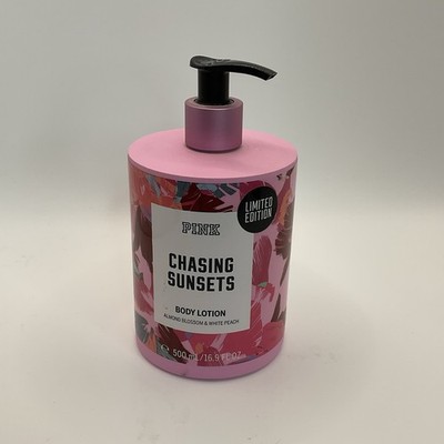 Rare Victoria's Secret Set PINK CHASING SUNSETS Body Lotion New
