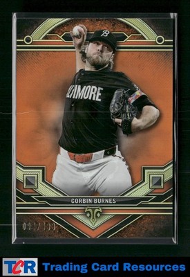 2024 Topps Triple Threads #128 Corbin Burnes Amber #/199