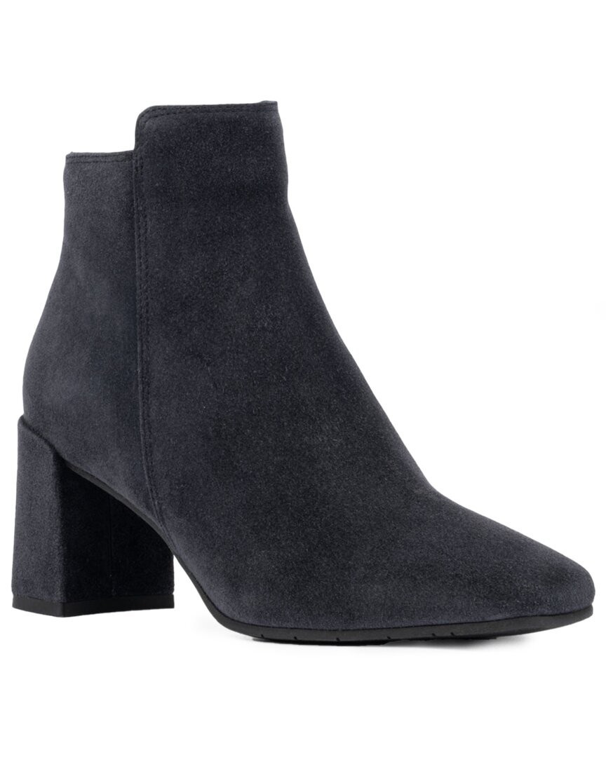Aquatalia Dolora Weatherproof Suede Boot Women's Blue 12