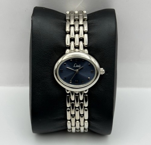 4 x montres à quartz fonctionnelles marques mixtes ton argent équipées de piles neuves - Photo 2 sur 4