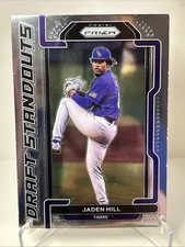 2021 Panini Prizm Draft Picks Draft Standouts Jaden Hill #DS-JH Rockies