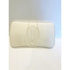 Empty Huggies Baby Diaper Wipes Container Case Travel Size Off White EMPTY