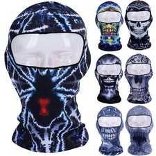 Scary Balaclava Full Face Mask Hat Motorcycle Helmet Liner Halloween Ghost Mask