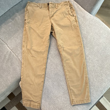 31x30 American Eagle Flex Beige Skinny Dress Pants Stretch Pockets athletic fit