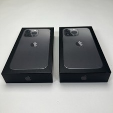 2 Apple iPhone 13 Pro BOXES ONLY Graphite, 256GB Model A2483