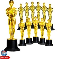 12-Pack 6" Gold Award Trophy, Award Statues, Statues Trophies for Award Cerem...