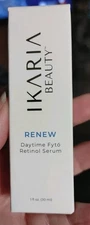 Ikaria Beauty Renew Daytime Fyto Retinol Serum 1 oz / 30 mL - New in Box!