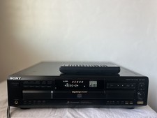 Sony RCD-W500C 5-Disc CD Changer Compact Disc Recorder W/ Remote Tested w/ Video
