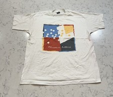 Vintage Missouri Lottery Graphic Tee Fruit of the Loom Best XL USA Made White