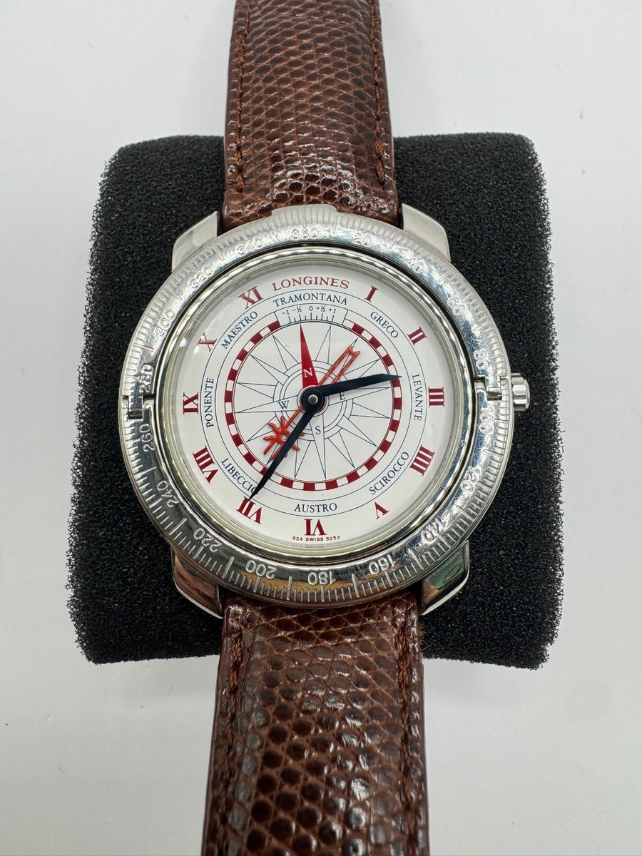 Longines Cristobal C White Men's Watch - 5253 | eBay