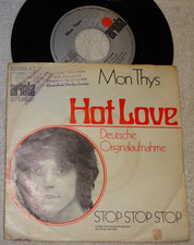 Single: Mon Thys - Hot love (Coverversion, T. Rex), 1971