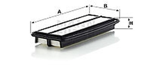 Mann-Filter C 35 008 Luftfilter FüR Honda-image