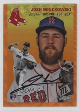 2023 Chrome Platinum Anniversary Orange Wave Refractor /25 Josh Winckowski 16tx