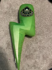 Seattle Storm WNBA LIGHTNING BOLT PLUSH GREEN Large