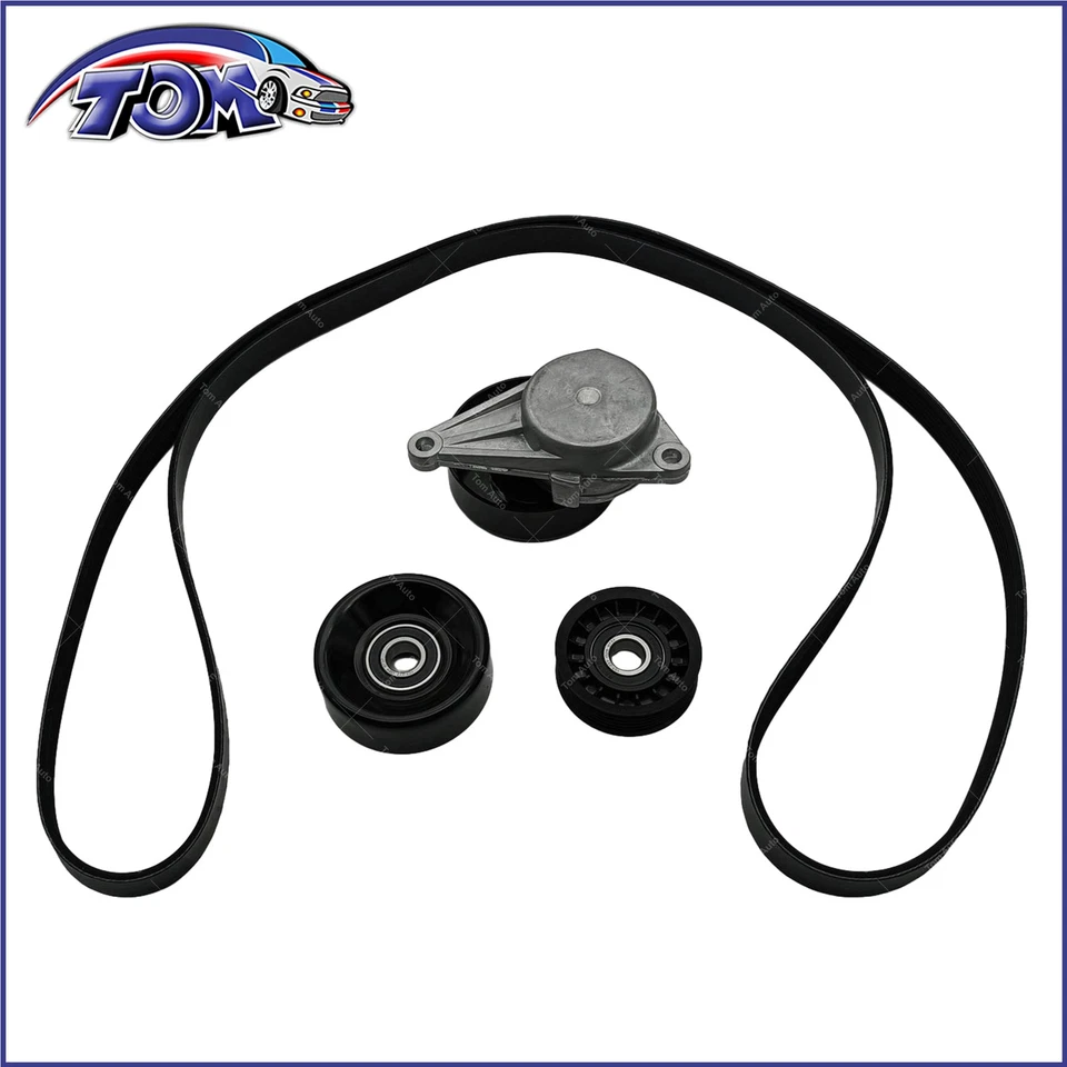 Cinturón Serpentine para 97-01 Mercury Mountaineer 96-01 Ford Explorer 90K-38161 Foto 4 de 4