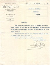 1930 VINS EN GROS B COTILLON A PARIS - M. SIMONNEAU A BERTHEGON