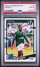 ENDRICK 2023-24 PANINI DONRUSS FIFA #176 Palmeiras PSA 8 NM-MT