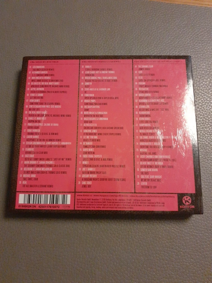 3 CD Kontor - Top Of The Clubs - Volume 39 - Various Sampler - Neu und OVP - Bild 3 von 4