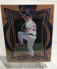 2025 Panini Select - Concourse Greg Maddux #85 Bronze Prizm /125