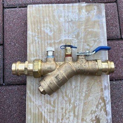 Macon SV Combination Strainer Valve Union Propress 3/4  Brass