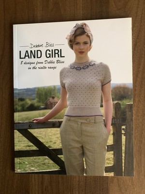 Debbie Bliss Knitting Pattern Book Land Girl