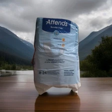 Attends Incontinence Booster Pad 3-1/2 X 11 Inch Length Light Absorbency, 24 CT