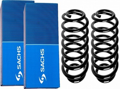 2x SACHS Federn Fahrwerksfedern hinten für Renault Laguna III Grandtour KT0/1