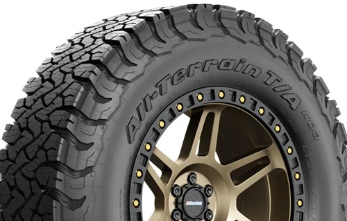 1 BFGoodrich All Terrain T/A KO3 RBL 265/60R18 114/110S 50K Mi