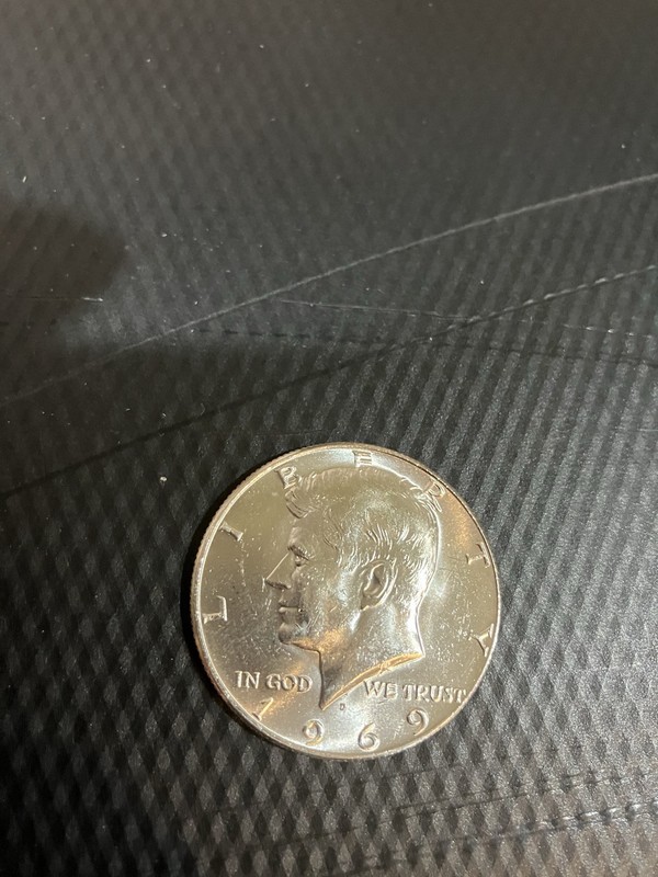 1969 DJfk Half Dollar BU Condition  40 Percent Silver