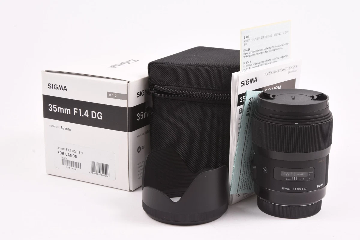 Sigma Art 35mm f/1.4 Camera Lenses for sale | eBay