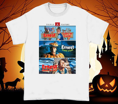 Ernest Goes to Camp Ernest Scared Stupid Ernest Goes to Jail T Shirt S-5XL