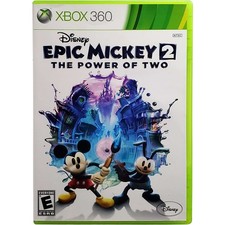 Epic Mickey 2 The Power Of Two - Microsoft Xbox 360 immacolata testata garanzia 1 anno