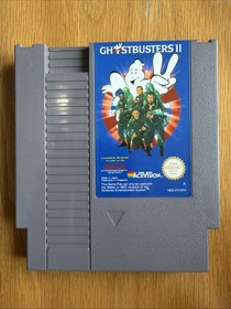 NES Nintendo Ghostbusters 2 game In excellent condition, manual good,box damaged