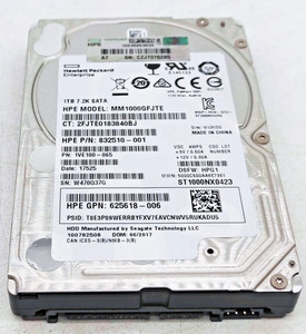 1TB HP SEAGATE ST1000NX0423 MM1000GFJTE 15mm 2,5" SATA HDD Festplatte