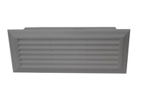 Flachkanal Endgitter Pvc 204X60Mm - LüFtungsgitter Abluftkanal Abluftgitter