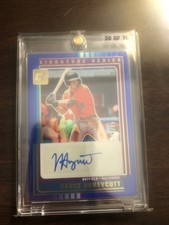 2025 panini donruss signature auto vance honeycutt 30/35