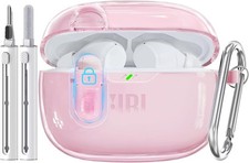 JBL Vibe Beam 2/JBL Vibe Beam Case with Lock, TPU Transparent Protective Earbuds