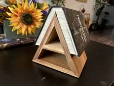 Wooden Book Stand Holder - Rustic Home Decor - Bella Rosa Home