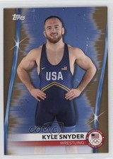 2021 Topps US Olympic & Paralympic Team and Hopefuls Gold 44/99 Kyle Snyder tj1