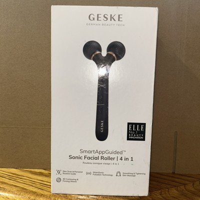 Geske Sonic Facial  Roller 4 In 1 New