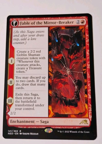 Fable of the Mirror-Breaker/Reflection of Kiki-Jiki MTG, (NEO), Rare